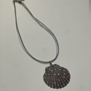 Sea Shell Necklace with Gems